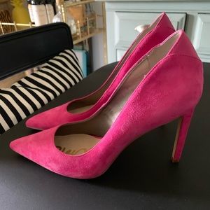 Pink/fuchsia Sam Edelman heels size 7.5